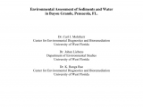 Fabric Stores Pensacola Fl Pdf Environmental assessment Of Sediments and Water In Bayou Grande