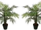 Fake Palm Trees for Sale Indoor 2 Best Artificial 90cm 3ft Paradise Palm Trees Outdoor Indoor