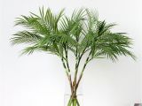 Fake Palm Trees for Sale Indoor Artificial Tropical Palm Leaves Fake Plants Faux Large Palm Tree