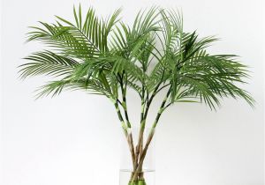 Fake Palm Trees for Sale Indoor Artificial Tropical Palm Leaves Fake Plants Faux Large Palm Tree