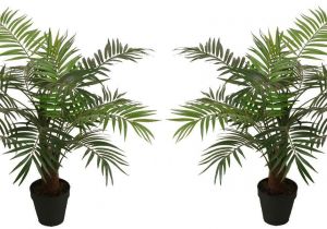 Fake Palm Trees for Sale Outdoor 2 Best Artificial 90cm 3ft Paradise Palm Trees Outdoor Indoor