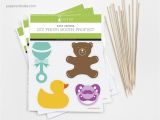 Family Birthday Board Diy Kit Baby Shower Photo Booth Props Diy Kit Paper and Cake Paper and Cake