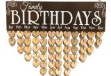 Family Birthday Board Kit Australia Vorcool Family Birthday Board Plaque Diy Hanging Wooden Birthday