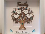 Family Birthday Board Kit Canada Personalised Family Tree 3d Box Frame Picture Keepsake Wedding Gift