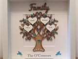 Family Birthday Board Kit Canada Personalised Family Tree 3d Box Frame Picture Keepsake Wedding Gift
