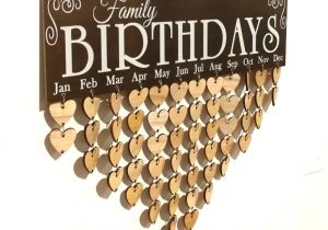 Family Birthday Board Kit Canada Vorcool Family Birthday Board Plaque Diy Hanging Wooden Birthday