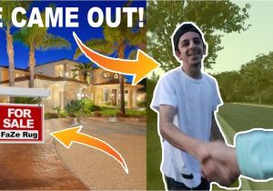 Faze Rug New House Price I Put Faze Rug S House Up for Sale He Came Out Youtube