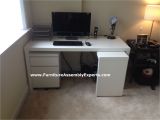 File Cabinet Desk Diy Ikea Malm Desk with Galant File Cabinet assembled In Philadephia Pa