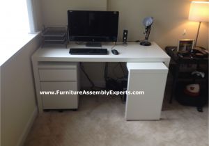 File Cabinet Desk Diy Ikea Malm Desk with Galant File Cabinet assembled In Philadephia Pa