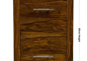 File Rails for Wood Cabinets Uk Indian Sheesham 2 Drawer Wood Office Study Filing Cabinet Oaklands