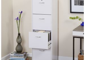 File Rails with No Hooks for Wood Cabinets Shop Simple Living Wilson Filing 4 Drawer Cabinet Free Shipping