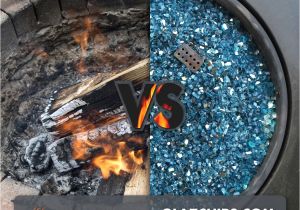 Fire Glass Vs Lava Rock Glaz Chips Fire Glass the Alternative Product for