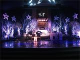 First assembly Church north Little Rock Cool Christmas Stage Design with White Spray Painted Trees Idea