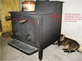 Fisher Wood Stove Parts Added A Baffle to Grandma Bear Fisher Stove Updated with 2ndary