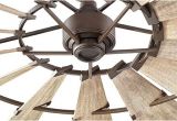 Fixer Upper Windmill Ceiling Fan 72 Quot Windmill Fan by Quorum International Farmhouse