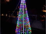 Flagpole Christmas Tree Light Kit for Telescopic Flagpoles Flagpole Christmas Tree Kit Multicolor Uncommon Usa