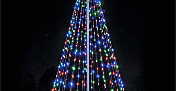 Flagpole Christmas Tree Light Kit for Telescopic Flagpoles Flagpole Christmas Tree Lights Flagco