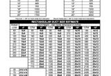 Flex Duct Sizing Chart Cfm Duct Chart Www tollebild Com