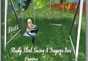 Flexible Flyer Iris Swing Set Steel Swing Set Three Leg Design Offers Extra Stability On