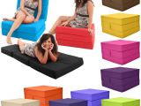Flip Out Chair Beds for Adults Gilda Fold Out Adult Cube Guest Z Bed Chair Stool Single