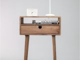 Floating Nightstand with Drawer Diy Mid Century Nightstand with Drawer In solid Walnut Wood Wood Work