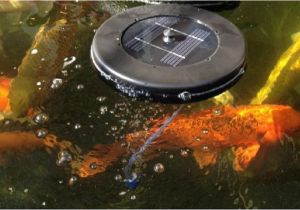 Floating solar Powered Pond Aerator solar Powered Fish Koi Pond Water Oxygenator Pump Oxygen