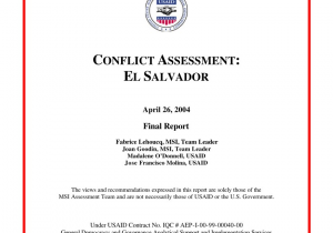 Floristerias Economicas En San Salvador Pdf Produced for Usaid El Salvador and Usaid Office Of Conflict