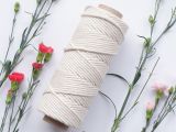 Florists In Stoughton Ma 7mm Natural Macrame Cord Macrame Cord Macrame Rope Macrame Etsy