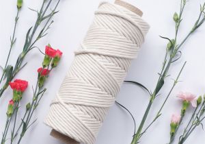 Florists In Stoughton Ma 7mm Natural Macrame Cord Macrame Cord Macrame Rope Macrame Etsy