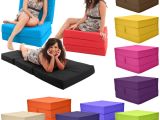 Fold Out Chair Bed Adults Gilda Fold Out Adult Cube Guest Z Bed Chair Stool Single