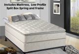 Foldable Box Spring Queen Ikea Continental Sleep Medium Plush Pillowtop orthopedic Type Mattress