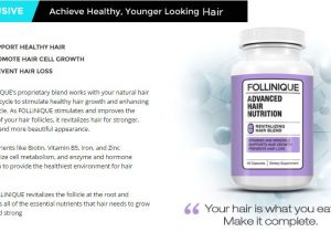 Follinique Hair Growth Reviews Follinique Reviews Does It Really Work Ingredients