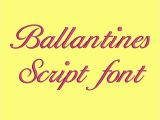 Free Bx Embroidery Fonts 4 Size Ballantines Script Font Embroidery Designs Bx Fonts