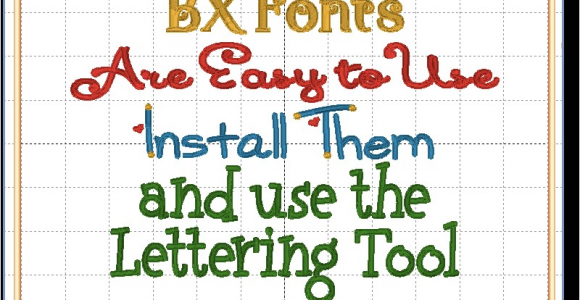 Free Bx Embroidery Fonts Bx Fonts Not Sure What they are Check Out This