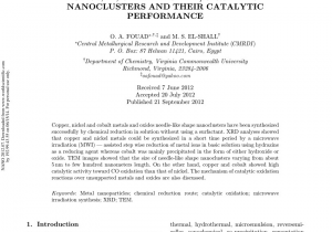 Free Electronics Recycling Richmond Va Pdf Cementation Induced Recovery Of Self assembled Ultrafine Copper