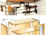 Free Frameless Kitchen Cabinet Plans Hand tool Wall Cabinet Plans Workshop solutions Plans Tips and