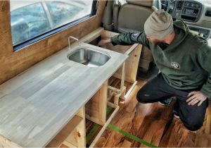 Free Frameless Kitchen Cabinet Plans How We Made Custom Kitchen Cabinets for Our Diy Van Build Gnomad Home
