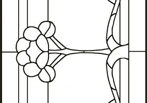 Free Victorian Stained Glass Patterns Victorian Peony Stained Glass Pattern