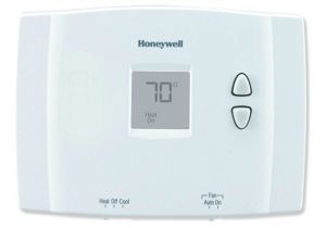 Freedom Heating and Cooling Honeywell Horizontal Digital Non Programmable thermostat