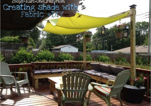 Freestanding Outdoor Curtain Rod with Post Set Creating Shade with Fabric Diy Project for the Home Pinterest