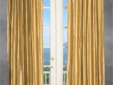 Freestanding Outdoor Curtain Rod with Post Set Gold Tension Rod Wayfair