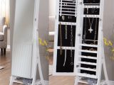 Full Length Mirror with Storage Ikea Belham Living White Full Length Cheval Mirror Jewelry Armoire with