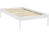 Full Size Bed Slats Home Depot Modway Elsie White Twin Bed Frame Mod 5472 Whi the Home Depot