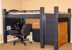 Full Size Loft Bed with Desk Underneath Plans Bunk Bed with Desk Underneath Car Interior Design