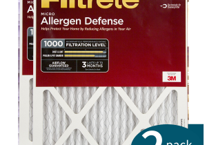 Fuller Brush Products Coupons 3m Filtrete 1 Inch Micro Allergen Defense Mpr 1000 Air Filters Sylvane
