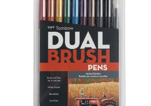 Fuller Brush Products Free Shipping tombow Muted Dual Brush Markers Pack Of 10 Amazon Co Uk Kitchen