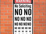 Funny No soliciting Signs for Homes Warning No soliciting Sign Funny Sign 12 X 24 Aluminum