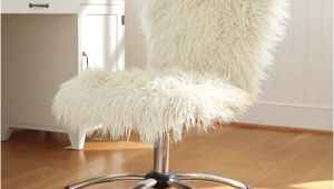 Furry Desk Chair Cover Furry Desk Chair Pottery Barn Hack