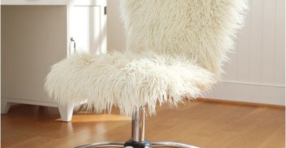 Furry Desk Chair Cover Furry Desk Chair Pottery Barn Hack