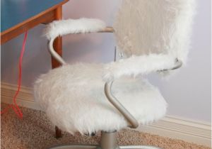 Furry Desk Chair Cover Furry Desk Chair Pottery Barn Hack